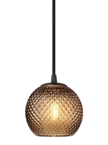 Halo Design Hängeleuchte "Nobb" in Braun - (H)10,5 x Ø 12,5 cm