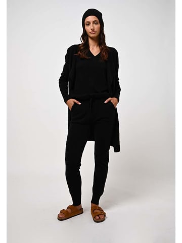 AUTHENTIC CASHMERE Kaschmir-Longcardigan "Chésery" in Schwarz
