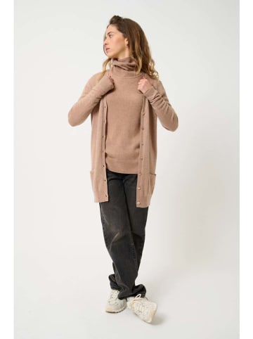 AUTHENTIC CASHMERE Kaschmir-Cardigan "Cimet" in Beige