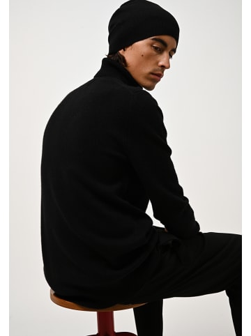 AUTHENTIC CASHMERE Kaszmirowy golf "Martin" w kolorze czarnym