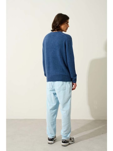 AUTHENTIC CASHMERE Kasjmieren trui "Victor" blauw