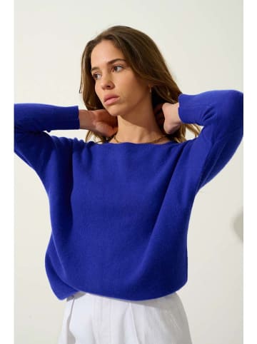 AUTHENTIC CASHMERE Kasjmieren trui "Goléon" blauw