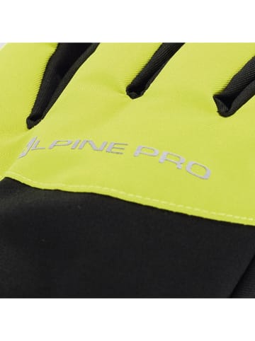 Alpine Pro Funktionsfingerhandschuhe "Lordo" in Gelb/ Schwarz
