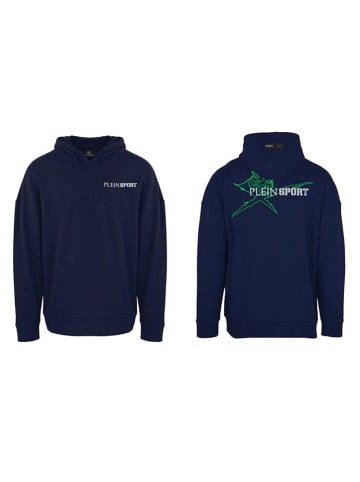 Plein Sport Hoodie in Dunkelblau