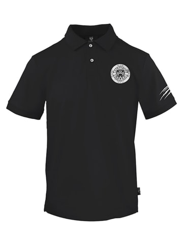 Plein Sport Koszulka polo w kolorze czarnym