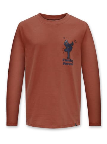 KIDS ONLY Longsleeve "Madison" lichtbruin