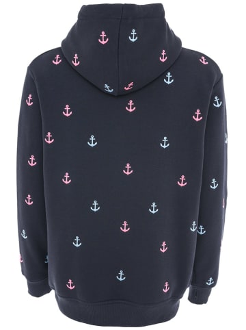 Zwillingsherz Bluza "Anchor" w kolorze granatowym