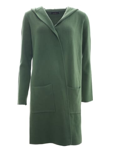 Zwillingsherz Cardigan "Janina" in Khaki