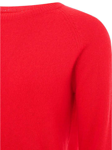 Zwillingsherz Kaszmirowy sweter w kolorze czerwonym