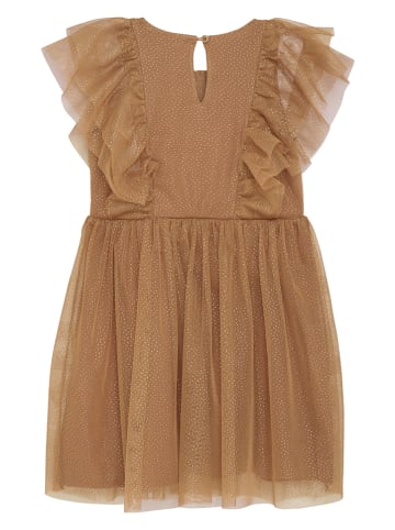 Minymo Kleid in Hellbraun