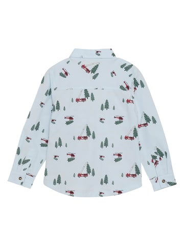 Minymo Blouse lichtblauw