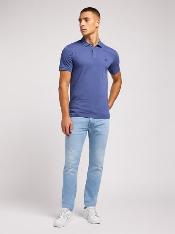 Lee Koszulka polo w kolorze niebieskim