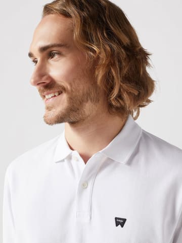 Wrangler Poloshirt in Weiß