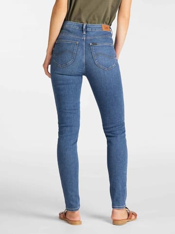 Lee Dżinsy - Slim fit - w kolorze niebieskim