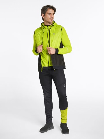 Ziener Functionele broek "Nataniel" zwart/groen