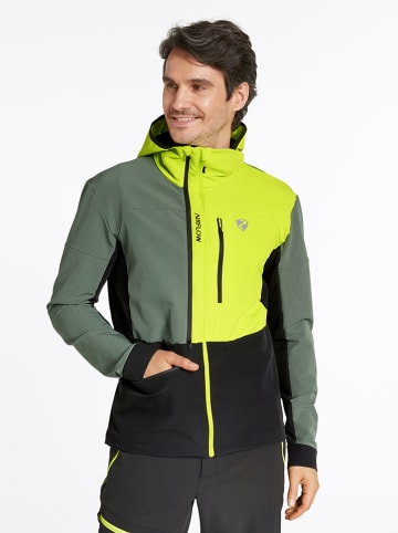 Ziener Funktionsjacke "Nikado" in Grün/ Schwarz