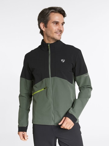 Ziener Funktionsjacke "Napi" in Khaki/ Schwarz