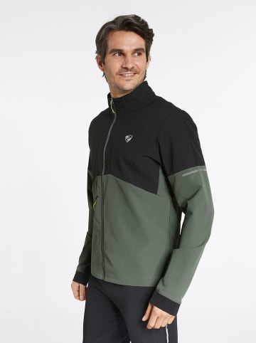 Ziener Funktionsjacke "Napi" in Khaki/ Schwarz