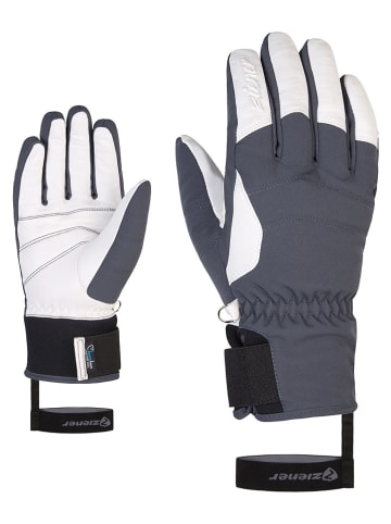 Ziener Ski-/snowboardhandschoenen "Kale" grijs/wit