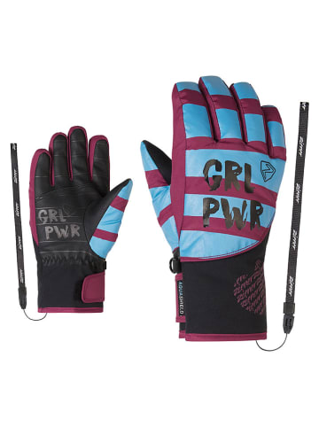 Ziener Ski-/snowboardhandschoenen "Liwa" lichtblauw
