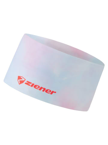 Ziener Hoofdband "Immre" lichtblauw/lichtroze