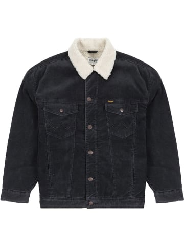 Wrangler Corduroyjas zwart