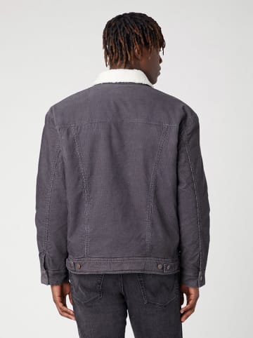 Wrangler Corduroyjas zwart