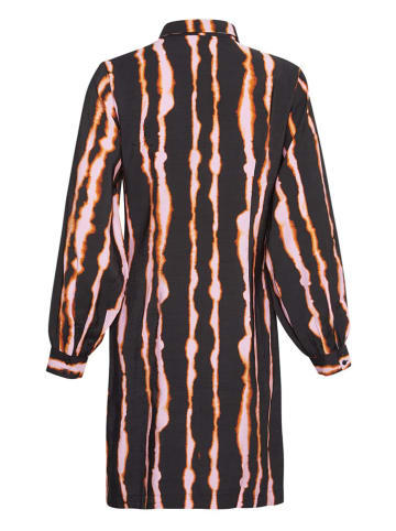 MOSS COPENHAGEN Jurk "Selfrida Dilvera" zwart/lichtroze