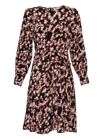 MOSS COPENHAGEN Kleid "Bellamaya Rhian" in Schwarz/ Rosa