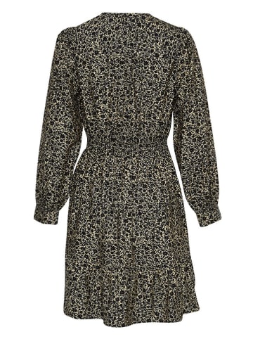 MOSS COPENHAGEN Kleid "Karitta Setara" in Beige/ Schwarz