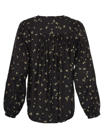 MOSS COPENHAGEN Blouse "Karitta Setara" zwart/kaki