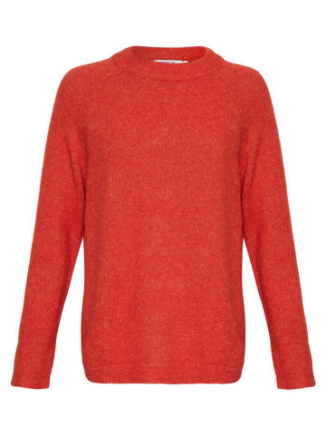 MOSS COPENHAGEN Sweter "Lessine Hope" w kolorze czerwonym
