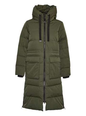MOSS COPENHAGEN Płaszcz pikowany "Pavinaria" w kolorze khaki