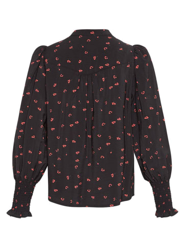 MOSS COPENHAGEN Hemd "Vinaya Ladonna" in Schwarz/ Rot