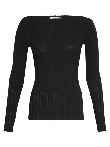 MOSS COPENHAGEN Longsleeve "Vendia" in Schwarz