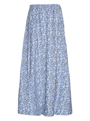 MOSS COPENHAGEN Jurk "Liriana" lichtblauw/wit/zwart