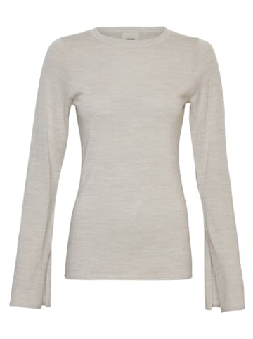 MOSS COPENHAGEN Wełniany sweter "Avalina" w kolorze beżowym
