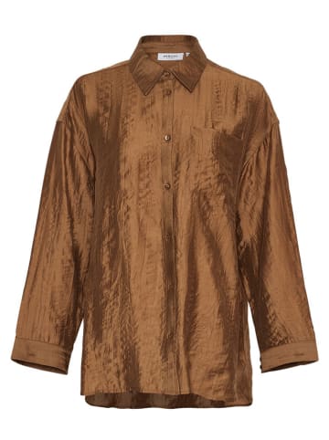 MOSS COPENHAGEN Blouse "Chris" lichtbruin