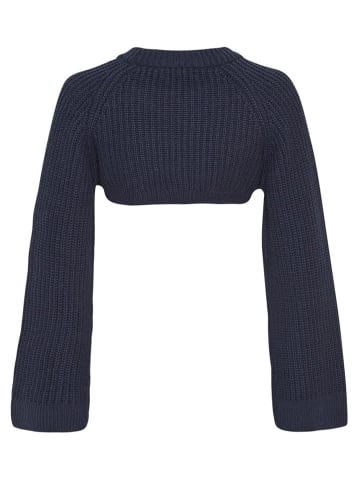 MOSS COPENHAGEN Pullover "Faye Peony" in Dunkelblau