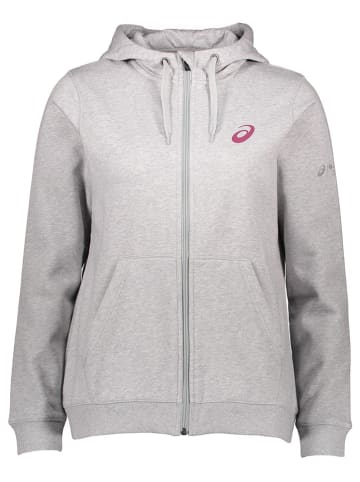 asics Sweatjacke "Barcelona" in Grau