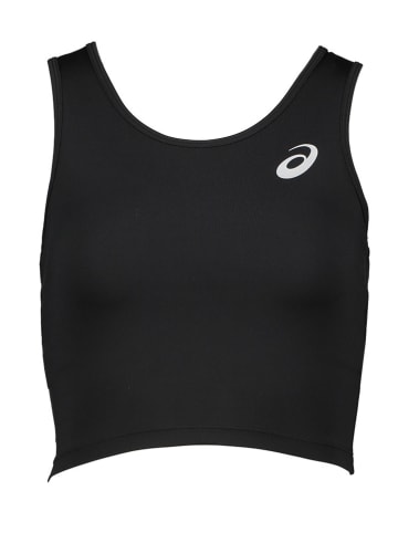 asics Sporttop in Schwarz