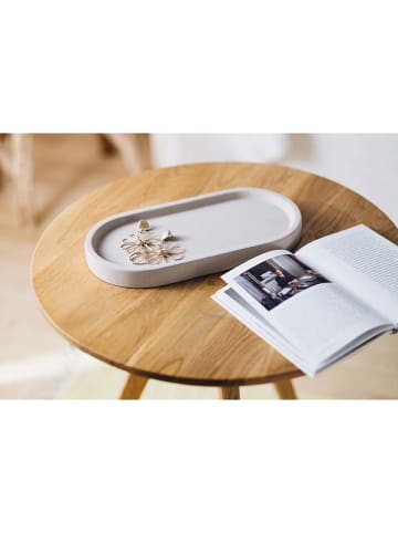 AVA & MAY Tablett in Beige - (L)31 x (B)17 cm