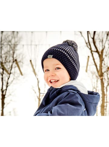 MaxiMo Wollen muts donkerblauw