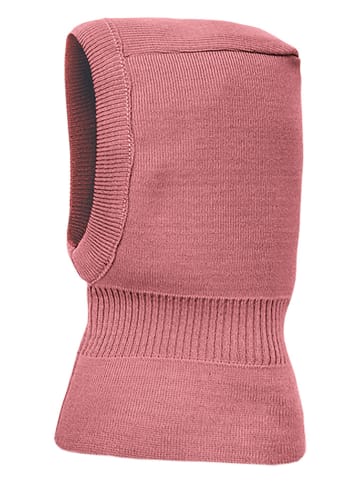 MaxiMo Wende-Woll-Sturmhaube in Rosa/ Rot