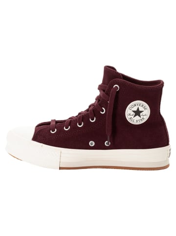 Converse Sneakers "Chuck Taylor All Star Lift" in Rot
