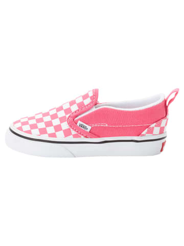 Vans Slipper "V" in Pink/ Weiß