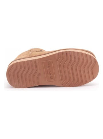 Warmbat Leder-Boots "Durack" in Hellbraun