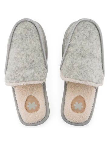 Flip Flop Hausschuhe in Grau