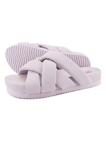 Flip Flop Hausschuhe in Lila