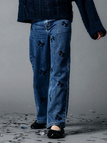 name it Jeans "Rose" in Blau/ Schwarz
